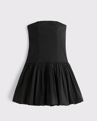 Bubble Hem Mini Dress