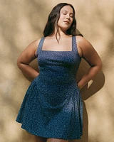 The A&F Mila Dipped-Waist Stretch Mini Dress