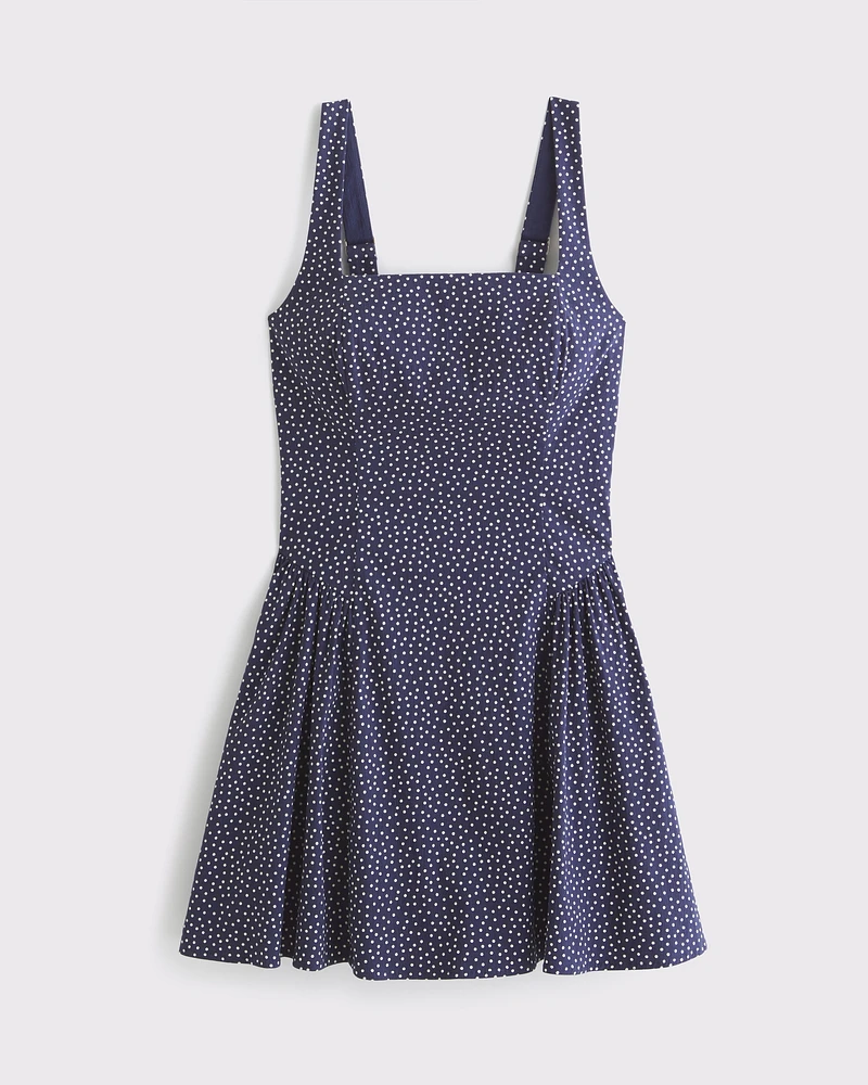 The A&F Mila Dipped-Waist Stretch Mini Dress