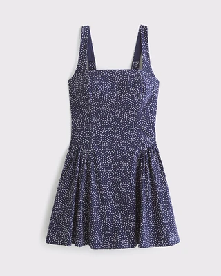 The A&F Mila Dipped-Waist Stretch Mini Dress