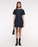 Denim Shift Mini Dress