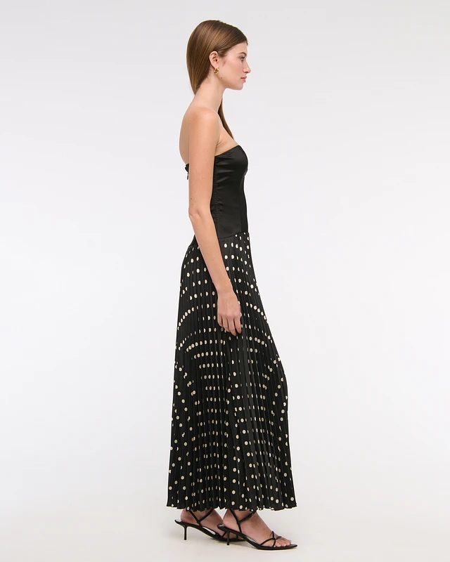 Abercrombie & Fitch The A&F Giselle Drop-Waist Maxi Dress