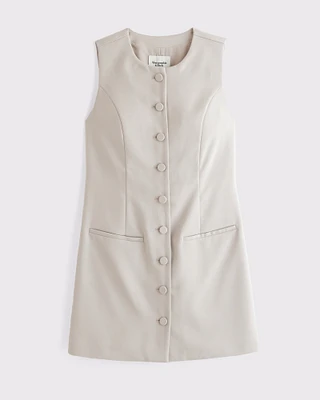The A&F Mara High-Neck Vest Mini Dress