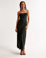 Satin Slip Maxi Dress