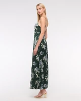 The A&F Giselle Sunburst Pleated Maxi Dress