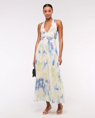 The A&F Giselle Halter Maxi Dress