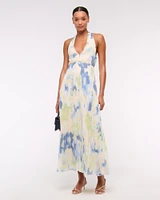 The A&F Giselle Halter Maxi Dress