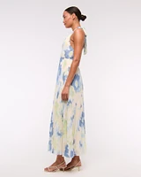The A&F Giselle Halter Maxi Dress