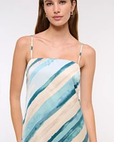 The A&F Julia Strapless Slip Maxi Dress