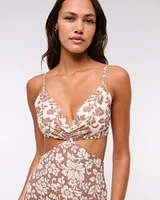 The A&F Julia Slip Cutout Maxi Dress
