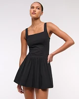The A&F Mila Drop-Waist Mini Dress