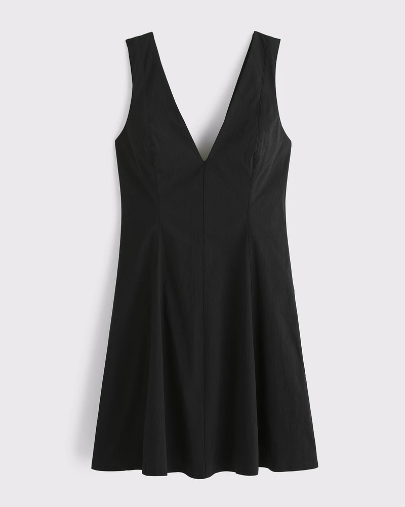 The A&F Mila V-Neck Mini Dress