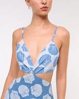 The A&F Julia Slip Cutout Maxi Dress