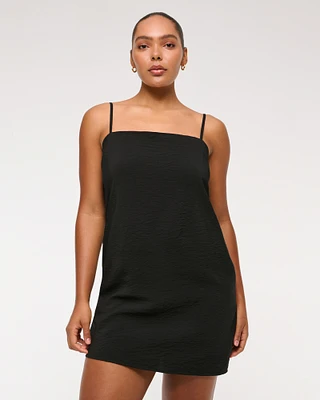 Straight Neck Slip Skort