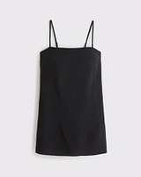 Straight Neck Slip Skort