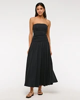 Knit Tube Drop-Waist Maxi Dress