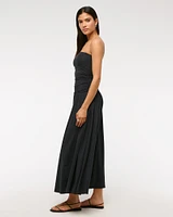 Knit Tube Drop-Waist Maxi Dress