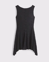 Slash Lace Mini Dress