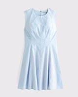 The A&F Mila High-Neck Mini Dress