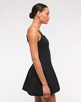 The A&F Mila Bubble Hem Mini Dress