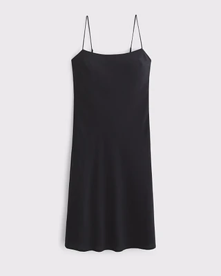 Knee-Length Slip Dress