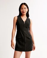 The A&F Mara Zip-Up Mini Dress