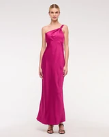 Tie-Back Slip Maxi Dress