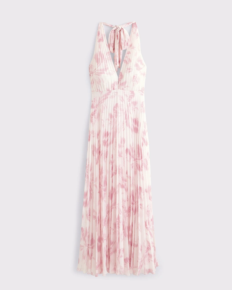 The A&F Giselle Halter Maxi Dress