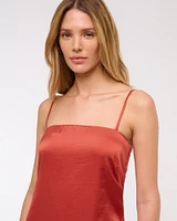 Strapless Slip Maxi Dress