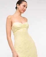 The A&F Julia Slip Lace Maxi Dress