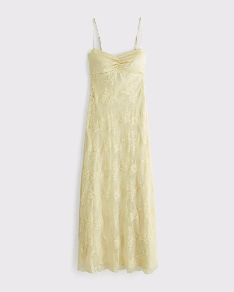 The A&F Julia Slip Lace Maxi Dress
