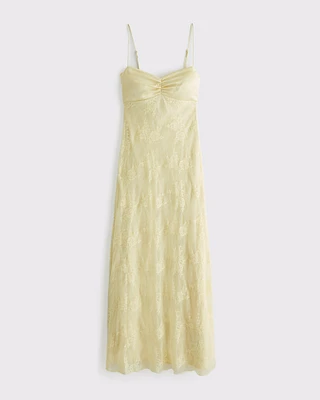 The A&F Julia Slip Lace Maxi Dress