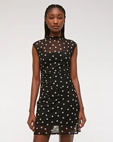 The A&F Paloma Mesh Mini Dress