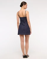 Sweetheart Denim Mini Dress