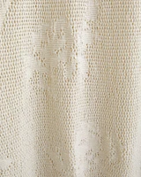 Strapless Crochet-Style Maxi Dress