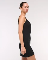 Bra-Free Essential 90s Rib Mini Dress