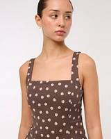 The A&F Mila Bubble Hem Mini Skort