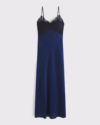The A&F Julia Slip Lace Maxi Dress