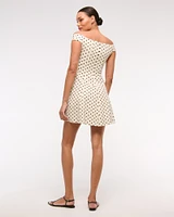 The A&F Mila Off-The-Shoulder Mini Dress