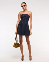 The A&F Mila Denim Mini Dress