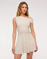 Bra-Free One-Shoulder Mini Dress
