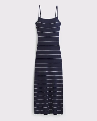 Bra-Free Sweater Midi Dress