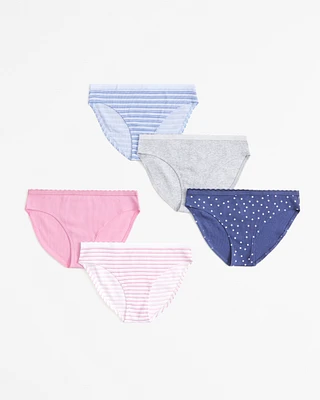 5-pack seamless bikini briefs