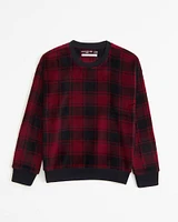 long-sleeve cozy sleep pajama top