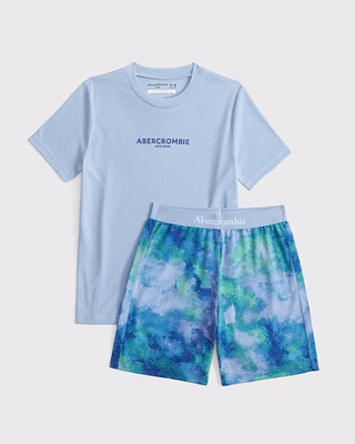 shorts pajama set