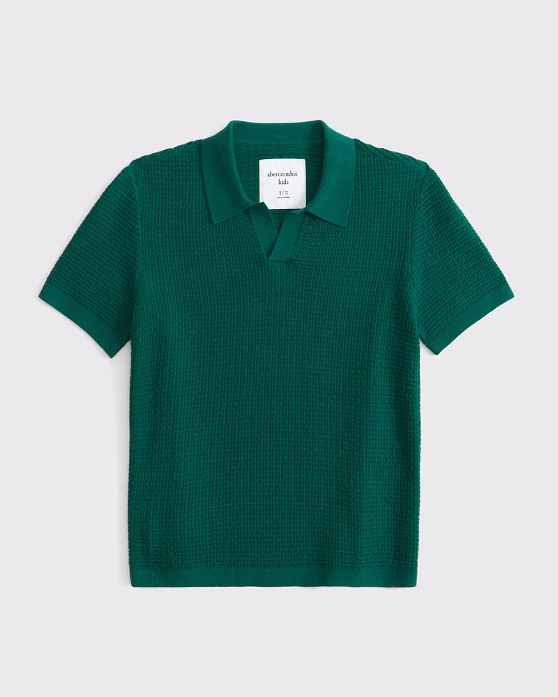 johnny collar sweater polo
