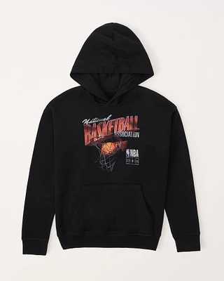 nba graphic popover hoodie