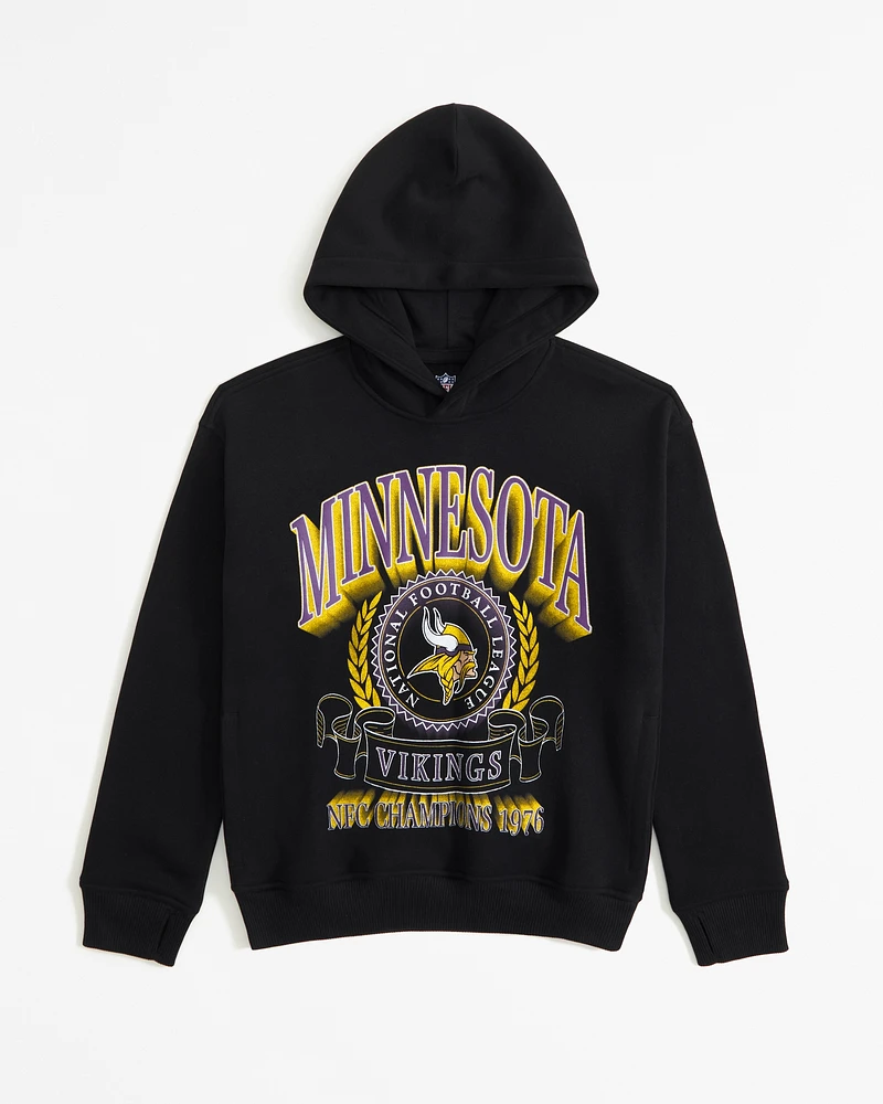 chicago bears graphic popover hoodie