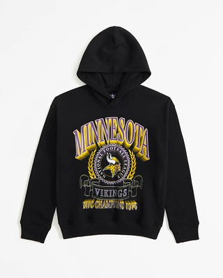 chicago bears graphic popover hoodie