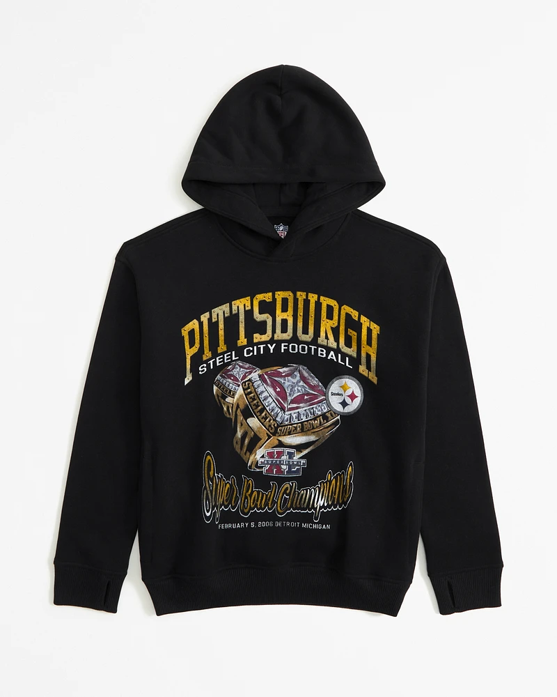 baltimore ravens graphic popover hoodie